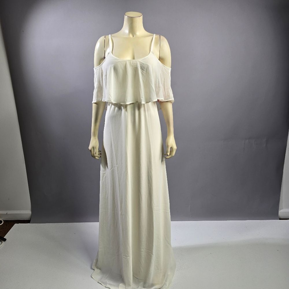 Show Me Your MuMu Cream Maxi Dress R8